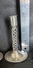 Vintage Hans Jensen Eisenberg-lozano Mid-1900s Modern Silverplate Candlesticks