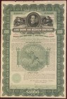 Antique 1897 Lake Shore   Michigan Southern Railway Gold Bond      W  Coupons