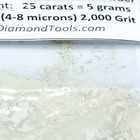 Techdiamondtools Diamond Powder 2 000 Grit 4-8 Microns  25 Cts   5 Grams