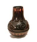 San Juan Pueblo Pottery  Tom Tapia Late 20th   Early 21st Century  9 5  X 7 