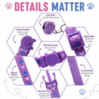 Adjustable Nylon Cat Collar With Bell For Cat Kitten Small Dog Paw Cute Safety
