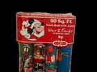 Vtg Walt Disney Company 70s Cleo Pinocchio Babies Bambi Christmas Wrapping Paper