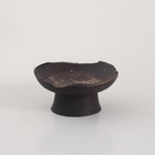 Joseon High Plate 11in Wood Korean Art Antique Used With Wear No5010 No73 No9965