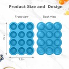 Baby Food Storage Container  12 Portions X 2 5oz - Bpa Free Silicone Freezer    