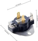 3pack 3387134 Dryer Cycling Thermostat Replacement For Whirlpool