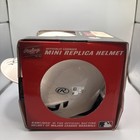 Aaron Judge Nyy Auto Alternate Chrome Mini Batting Helmet - Fanatics Exclusive