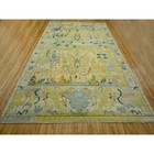 9 1 x12 1  Gray   Gold Antiqued Bijar Garus Design Hand Knotted Wool Rug R76687
