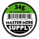 Nichrome 80 - 250ft - 34 Gauge Wire 34g - 0 16mm - 0 006in - Master Wire Supply