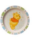 Vtg 2002 Disney Winnie The Pooh Melamine Childs Plate Bowl Fork Spoon Set