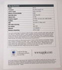 Lot Of Two 2001 Apple Imac  fastest Way To The Internet  Retail Store Brochure