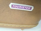 Vintage American Tourister Escort Train Case Luggage Makeup Brown 13  Turn Lock