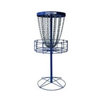 Discr  ft Chainstar Lite 24-chain Disc Golf Basket - Black