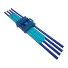 48x8in Aluminum-magnesium Alloy Concrete Smoothing Tool Set With Carrying Case