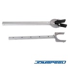 Adjustable Boat Transom Saver 23-35in For Outboard Motor Support Aluminum 100hp