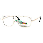 Multi Focus Progressive Reading Glasses 3 Powers In 1 Reader Square Metal