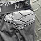 Good Used Nike Pro Dri-fit Football Padded Girdle Shorts Hip thigh Pads Black S