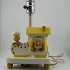 Vintage Wooden Nursery Rhyme Lamp In The Shoe Kids Works 