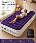 Chillsun 18  Twin Air Mattress With Built-in Pump  Inflatable Bed