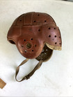 X-ac Antique 1920   s Leather Football Helmet Model K-60 Dog Eared