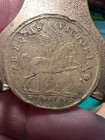 1500 s Victoria   High Grade Brass Unknown Token 28mm  Rare  