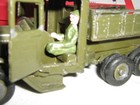 Vtg Britains Six Wheeled Army Lorry 1st V  With Man Set 1335 Boxed
