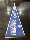 Los Angeles Dodgers 2020 World Series Mlb Champions Pennant Full Size