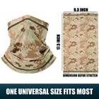 Face Mask Uv Sun Shield Neck Gaiter Scarf Outdoor Windproof Balaclava Face Cover