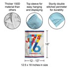 America 250 Year Anniversary Logo 2 Sided Garden Flag Banner