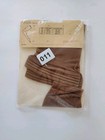 Marshall Fields Thigh High Stockings Size B Beige Delight Vintage Made In U S A