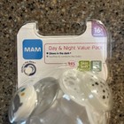 Mam Night   Day Pacifiers 16  Months 3 Pack Glow In The Dark Moon Stars Seal
