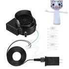 1 2 3pcs Air Blower Pump Fan With Power   Led For Inflatable Bounce House Castle