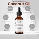 Organic Fractionated Coconut Oil   100  Pure  Cold-pressed   Usda Certified Orga