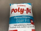 Poly-fil Premium Polyester Fiber Fill By Fairfield 20 Oz New