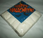 Hallmark Beverage Napkins Happy Halloween Bats Spiderweb Moon Spooky Party