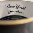 Boelter Mlb New York Yankees Hand Painted Artisan Wine Glass 33oz Striped Stem
