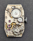 Rare Antique F  Hadorn Art Deco 15j 15mm Swiss Watch Movement Ticks Needs Repair