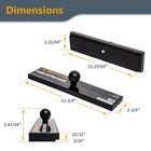 Powertec Flooring Installation Tools  Hammer-free  Ergonomic Ball Handle  71727 