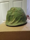 Rare 1959 Usmc Mitchell Cover With Helmet And Liner