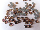 72 Swarovski Hot Fix Flatbacks 20ss Vintage Rose   2028