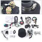 125cc 4 Stroke Atv Engine Motor W  Reverse Electric Start Semi Auto Go Kart Quad