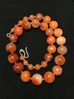 Ancient Combodia Carnelian Beads Necklace