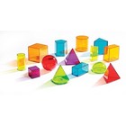 Learning Resources View Thru Geometric Solids 4331