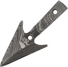 Classic Arrowhead Damascus Steel Blade Spear Point