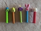 Lot Of 5 Miscellaneous Cartoon Character Pez Dispensers