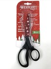 Westcott Holiday Scissors 8-inch Christmas Plaid Snowflake