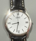 Citizen Eco-drive Stiletto G431  Sapphire White Roman Dial - New Alligator Strap
