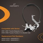 Front Left Driver Side Door Lock Latch Actuator For 01-07 Toyota Sequoia Tundra