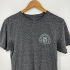 O neill T-shirt Men s Size S Gray Double Sided Logo Short Sleeve Crew Neck