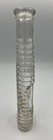 Antique Vintage Beehive Ribbed 7 5    Clear Pepper Sauce Bottle