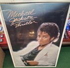 Michael Jackson Poster Album Jackets  Rare New Poster 23 X 34 Thriller